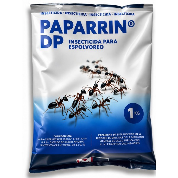 Paparrin polvo insecticida 1 kg Higiene aves