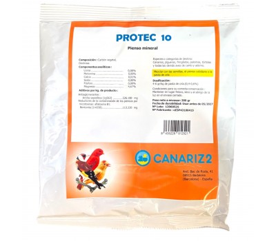PROTEC-10/ Antifúngico y antibacteriano para aves 